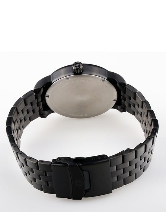 Wenger 01.1741.119,  швейцария мужские часы на браслете сталь c pvd покрытием боковой вид